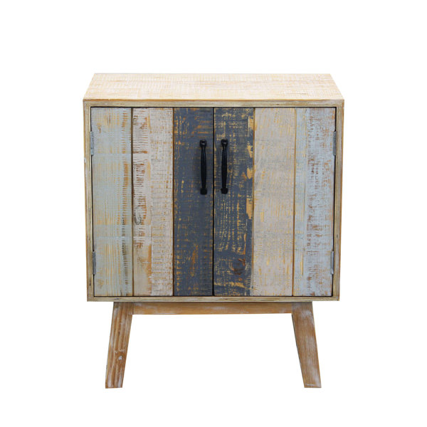 August Grove Courts Manufactured Wood Bedside Table Wayfair.co.uk